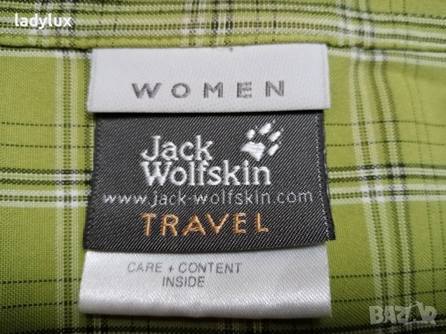Jack Wolfskin Travel, Оригинална Туристическа Риза, Размер L. Koд 2172, снимка 4 - Ризи - 43914295