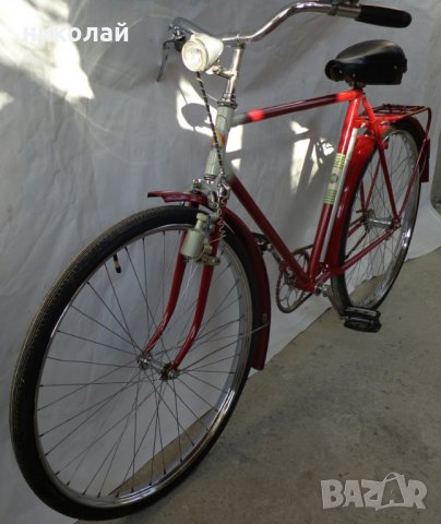 Ретро велосипед марка Балкан 28 " произведен през 1974 година в Н. Р. България  гр. Ловеч ВМЗ, снимка 7 - Велосипеди - 38604670