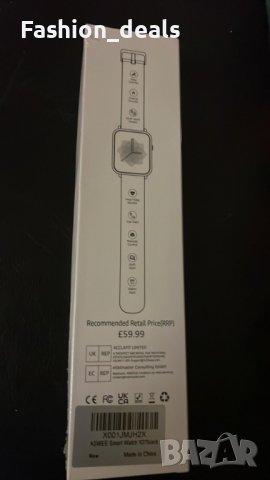 Нов черен Смарт часовник Фитнес гривна Тракер на активност, сън, снимка 8 - Смарт гривни - 39721746