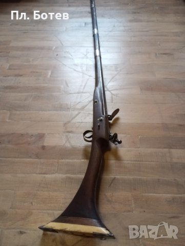 Стара кремъчна пушка , снимка 9 - Антикварни и старинни предмети - 43389810