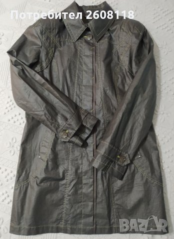 Оригинално манто Easy Comfort - №46 (XL). Промазана шлиферна материя, снимка 2 - Палта, манта - 32274147