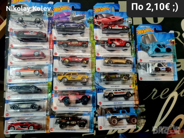 Hot wheels - колекционерски колички, снимка 5 - Коли, камиони, мотори, писти - 53182033