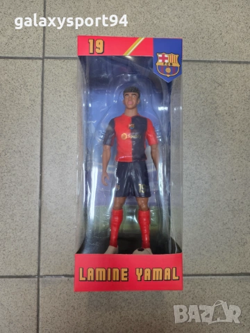 Фенски Фигурки Роналдо, Меси, Ямал, Неймар, Мбапе 22см в Кутия , снимка 6 - Футбол - 53330188