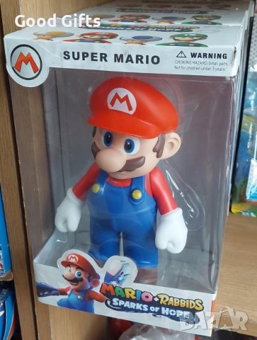 Фигурка Супер Марио, 25см, снимка 2 - Фигурки - 43301343