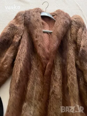 Дамско палто-естествено, снимка 4 - Якета - 49355966