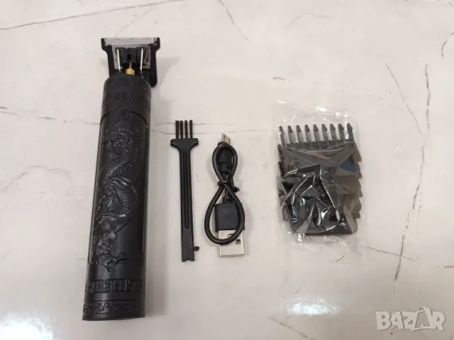 Машинка за подстригване Dragon + аксесоари, акумулаторна машинка Дракон, снимка 2 - Машинки за подстригване - 44391485