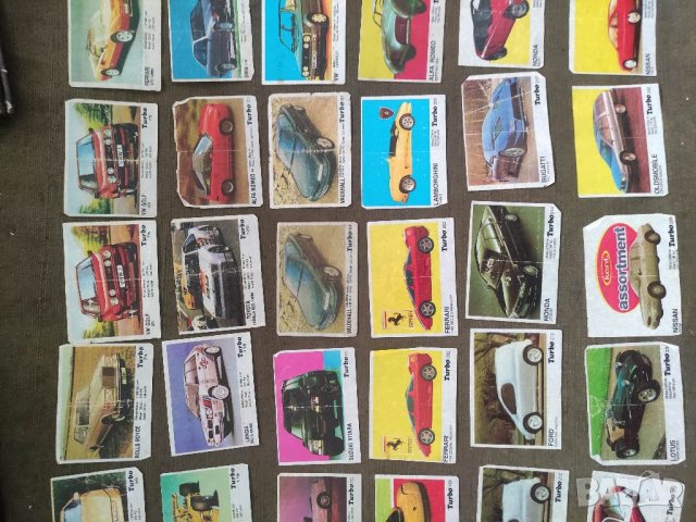 Продавам много картинки от дъвки  Турбо, снимка 3 - Колекции - 37895324