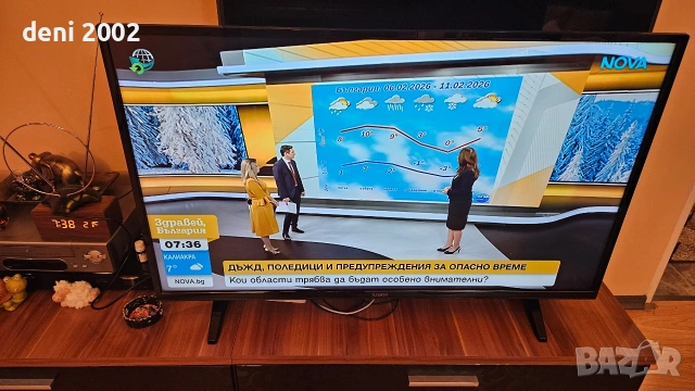 Телевизор TurboX 43"Led Smart FULL HD TV , снимка 3 - Телевизори - 53572434