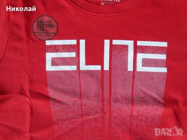 nike elite dri fit t shert , снимка 3 - Детски тениски и потници - 32561446