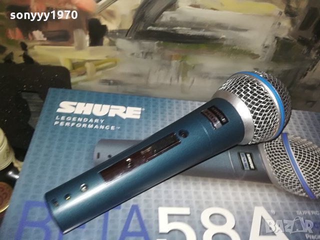 shure beta sm58s-VOCAL-profi microphone-внос швеицария, снимка 8 - Микрофони - 28533361