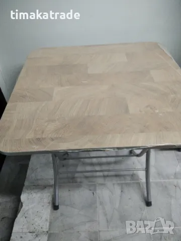 Сгъваема маса 80*80 см