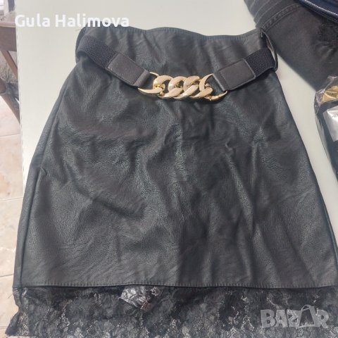 Дамска   кожена пола