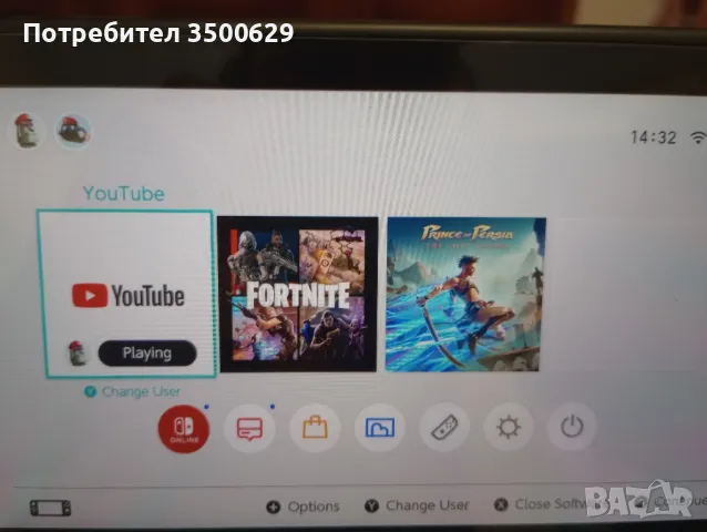 Продавам, Нинтендо switch с 3 игри, 1 кейс, 1 калъф, с поставка за джойстик. Пълен комплект с кашон., снимка 3 - Nintendo конзоли - 49236388