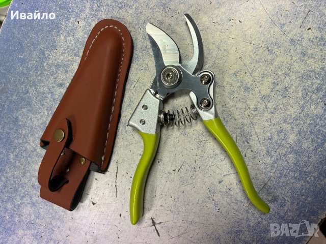 Лозарска ножица Gardex 200 mm с кожен калъф , снимка 2 - Други инструменти - 43479751