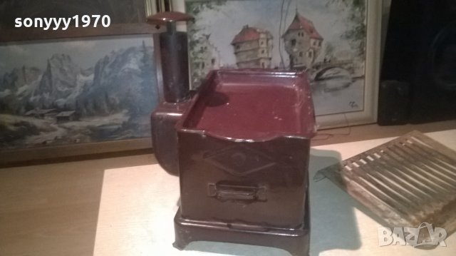 ЕМАИЛИРАНО БАРБЕКЮ-41Х40Х37СМ, снимка 10 - Печки, фурни - 27168229