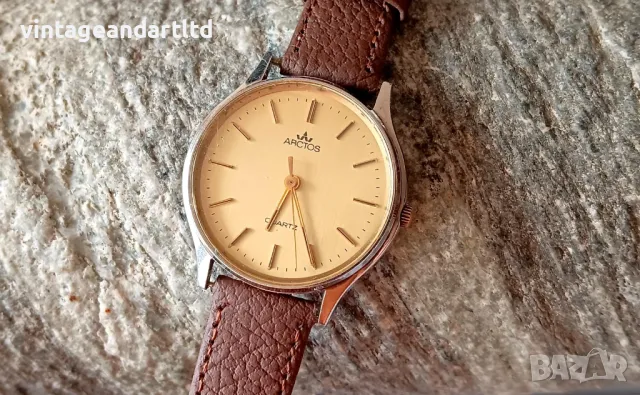 Колекционерски часовник Arctos, quartz, отличен, снимка 2 - Антикварни и старинни предмети - 47425841