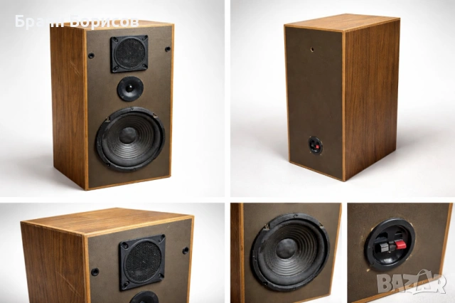 Винтидж 3-лентова колона – дървен корпус, реално състояние