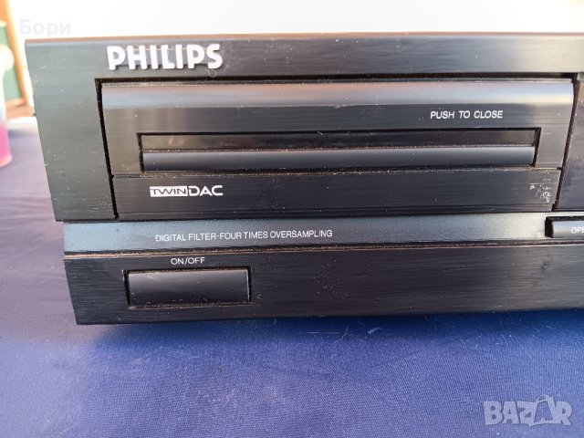 PHILIPS CD 614 CD Player, снимка 2 - Плейъри, домашно кино, прожектори - 44130907