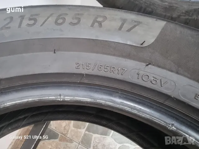 4бр летни гуми 215/65/17 MICHELIN L02905 , снимка 6 - Гуми и джанти - 50183380