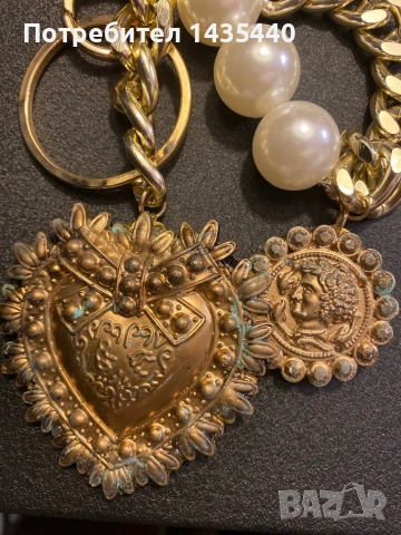 Двойно колие на дизайнерката Анелия Милчева, снимка 5 - Колиета, медальони, синджири - 52395611