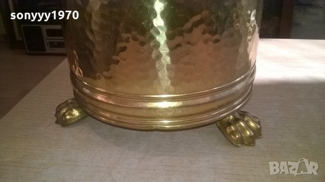 поставка за чадъри 42х23см-мед/месинг-внос швеицария, снимка 9 - Колекции - 27490237