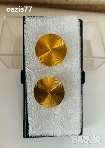 Стилни 1.Игла и ръкавели със златно покритие–комплект, Gold Plated,2.Ръкавели, снимка 4 - Други - 19634874