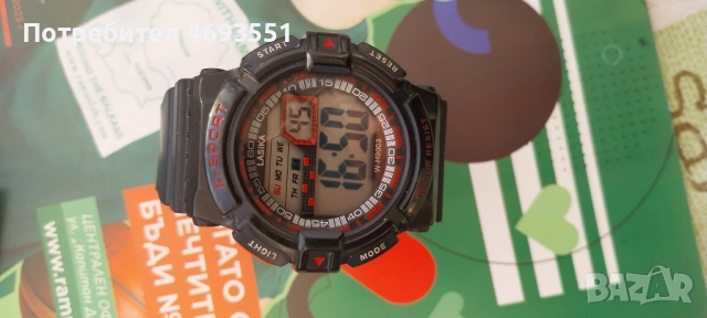 Мъжки часовник LASIKA W-H 9002 Водоустойчивост 30 метра аларма 12 лв , снимка 6 - Мъжки - 52913304