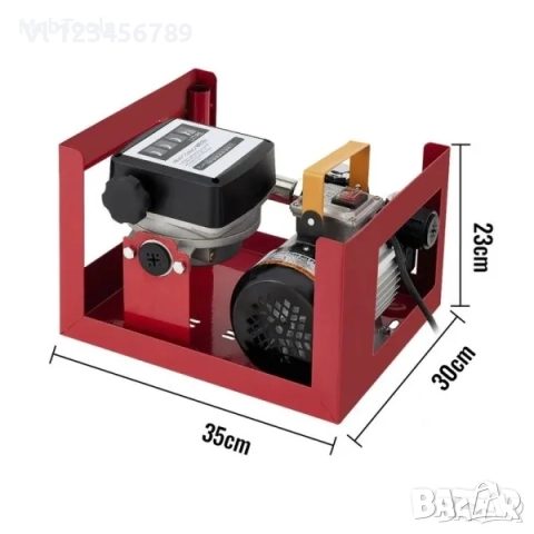Електрическа помпа за източване на гориво тип бензиностанция 220V,, снимка 3 - Такери - 52658022