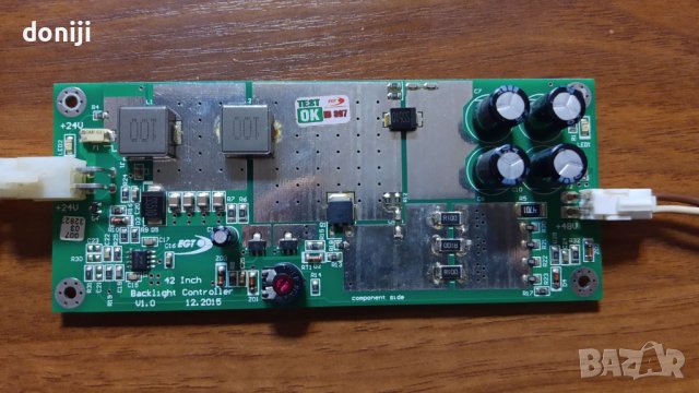 motherboard -  Curved Monitor AD Board UD130 Rev 1.4  T-con - 65T53-C01 CTRL BD, снимка 4 - Части и Платки - 43973465