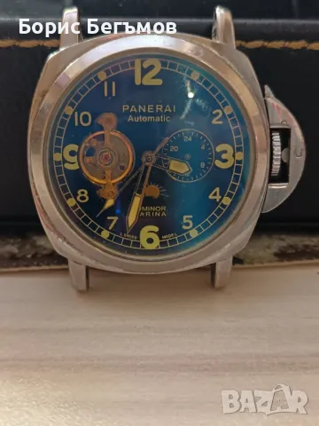 Часовник Панерай/Panerai автомат , снимка 2 - Мъжки - 49792557