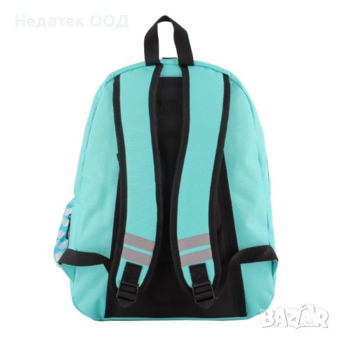 Раница My Way, С бандана подсилен гръб, 36х14х45см, Тюркоазена, снимка 3 - Раници - 40874731