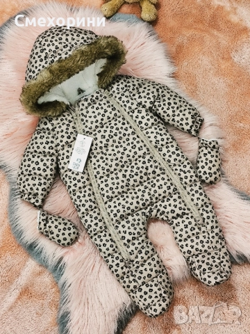 Нови бебешки зимни космонавти за момиченца 0-3 и 3-6 месеца , снимка 2 - Бебешки ескимоси - 52477706