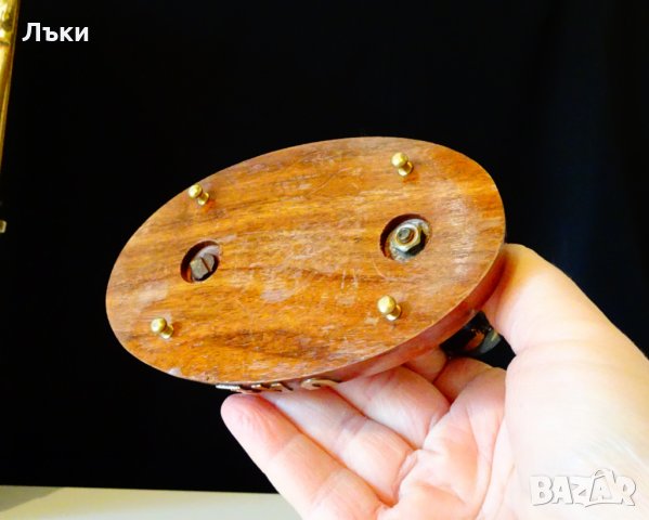 Бронзова мастилница,Британска Индия,позлата. , снимка 5 - Антикварни и старинни предмети - 27333506