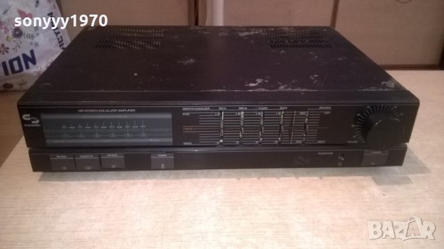 schneider 6145ea-hifi stereo equalizer amplifier-внос франция, снимка 7 - Ресийвъри, усилватели, смесителни пултове - 26246689