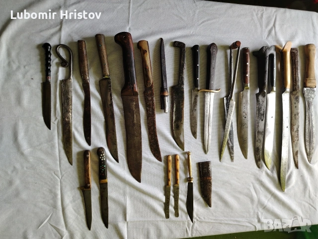 Стари ножове от колекция, снимка 3 - Колекции - 53439244