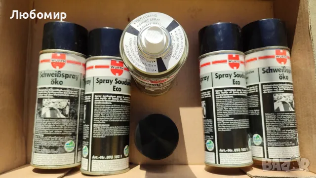 Защитен заваръчен спрей за защита на детайлите и дюзата от пръски