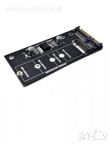 mSATA или M.2 NGFF to SATA III, преходник конвертор платка ZOMY SSD адаптер картa, снимка 9 - Кабели и адаптери - 23924059