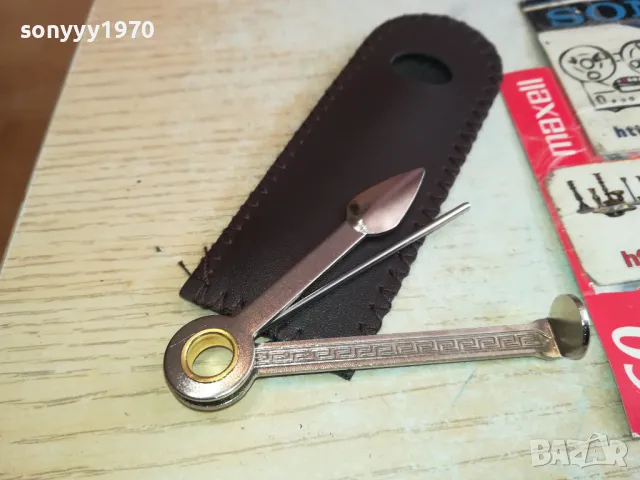 ИНСТРУМЕНТ ЗА ЛУЛИ+КОЖЕН КЕЙС-ВНОС SWISS 2003251613, снимка 10 - Лули - 49573935