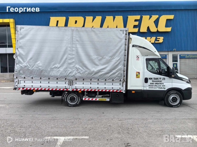 10 палетен бус ивеко дейли с падащ борд, снимка 9 - Бусове и автобуси - 51679012