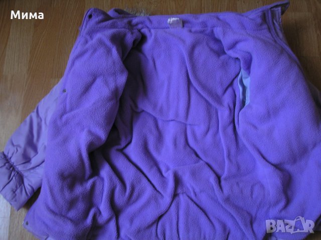 Зимно яке, Шал, шапка, ръкавици, 2-3 г., снимка 5 - Шапки, шалове и ръкавици - 28351044