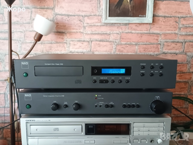 ⏯️Клип. NAD 310 & NAD 512, снимка 5 - Ресийвъри, усилватели, смесителни пултове - 52848396