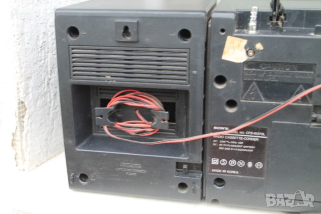 Радио касетофон ''Sony'', снимка 7 - Антикварни и старинни предмети - 40750189