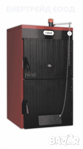 НОВ чугунен котел на твърдо гориво Фероли/Ferroli SFL 4, 32.5 kW 