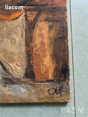 ИВАН АНТОНОВ масло/платно,пейзаж, снимка 3 - Картини - 50378606