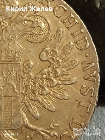 Сребърна монета талер 1780г. Мария Терезия Австро-Унгария рядка за КОЛЕКЦИЯ 52222, снимка 10 - Нумизматика и бонистика - 52432686