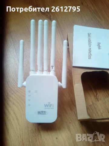 wi-fi Repeater 6 антени, снимка 4 - Рутери - 50822877