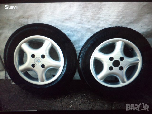 djanti s gymi 4x100 R13 5,5J ET41,gumi 175/65R13 , снимка 4 - Гуми и джанти - 38121943