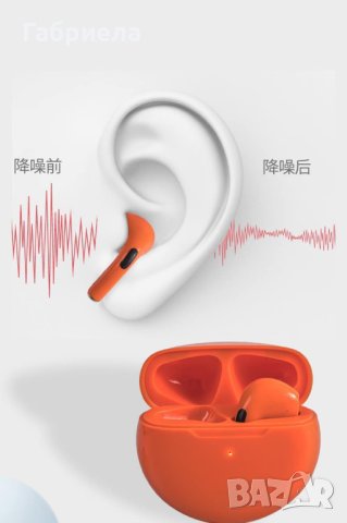 Безжични слушалки TWS Air Pro 6, снимка 5 - Слушалки, hands-free - 42967670