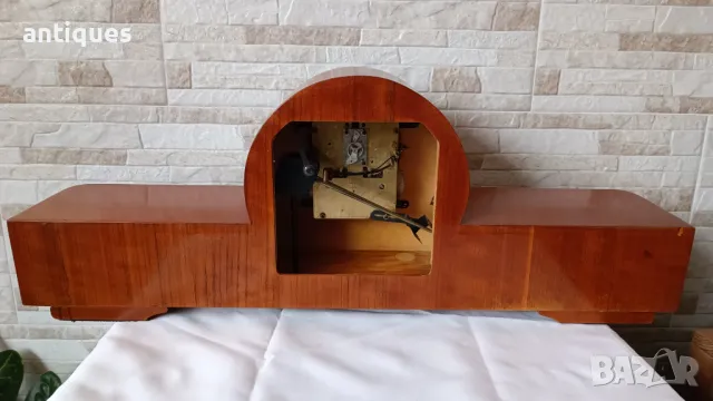 Голям каминен часовник - Янтарь / Jantar - Антика - 1970", снимка 9 - Антикварни и старинни предмети - 49543449