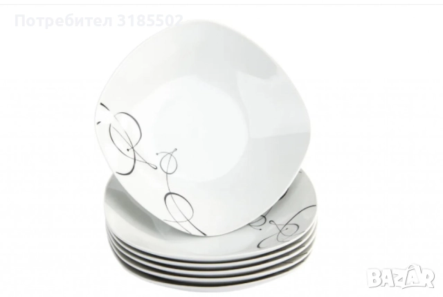Изискан порцеланов сервиз за хранене, MÄSER, снимка 2 - Сервизи - 51458190